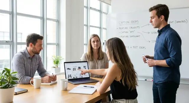 Backlinks para páginas de capturas de producto: crea una galería citable