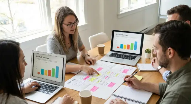 Estrategia de backlinks sin nuevo contenido para concentrar el poder de posicionamiento