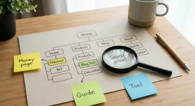 Elegir objetivos de backlinks según la intención de búsqueda: páginas de venta vs páginas informativas