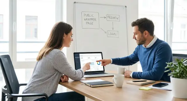 Backlinks para páginas restringidas: evita enviar visitantes al inicio de sesión