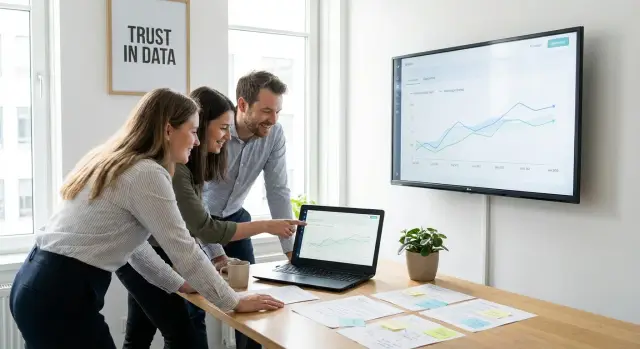 Enlaces entrantes para gráficos interactivos: páginas de datos rápidas y rastreables