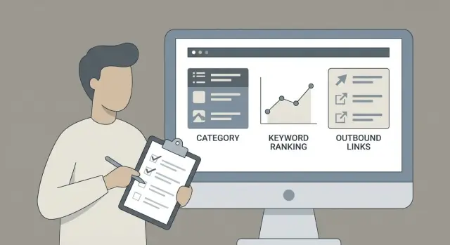 Prueba de relevancia temática para backlinks: juzga la afinidad paso a paso