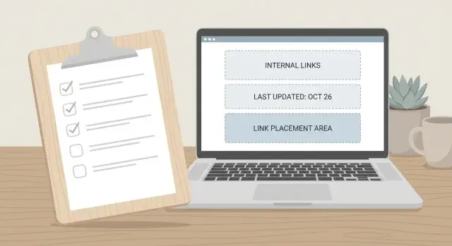 Lista de verificación de la página enlazante: cómo evaluar una página de backlink