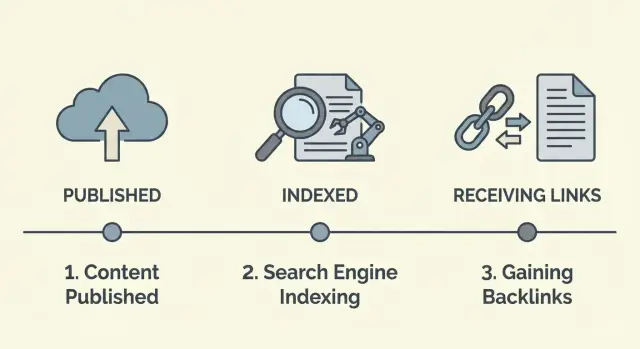 Publicar primero vs enlazar primero: sincronizar enlaces para páginas nuevas