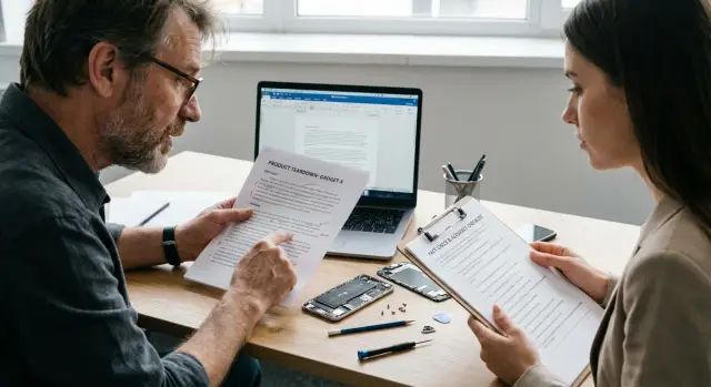 Backlinks para artículos de desmontaje de producto: ético, justo y preciso