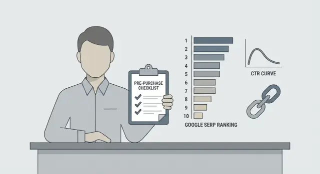 Estima el impacto de un backlink antes de comprar: una checklist simple