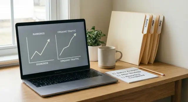Mide el ROI de los backlinks con un seguimiento simple de antes/después
