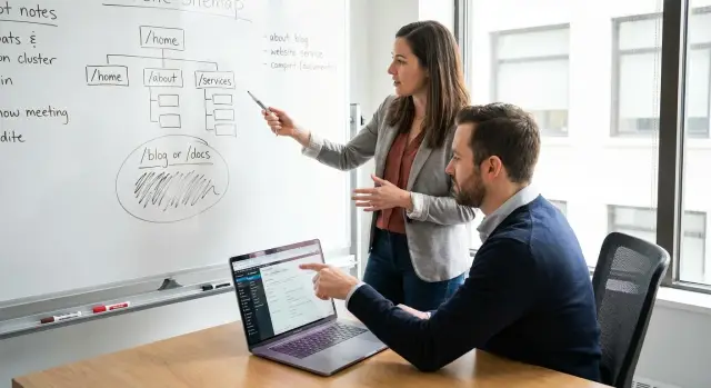 Lanzar una nueva subcarpeta: enlaces internos, navegación y primeros backlinks