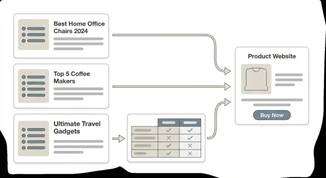 Backlinks para listados “Mejores X”: estrategia para resultados de búsqueda tipo lista
