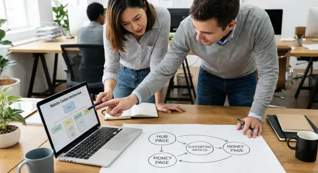 Enlazado interno de silo invertido: canaliza con seguridad la autoridad de nuevos backlinks