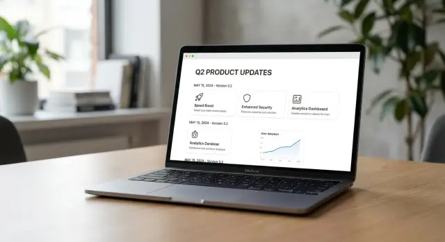 Backlinks a changelogs: consigue que las notas de lanzamiento posicionen por funciones