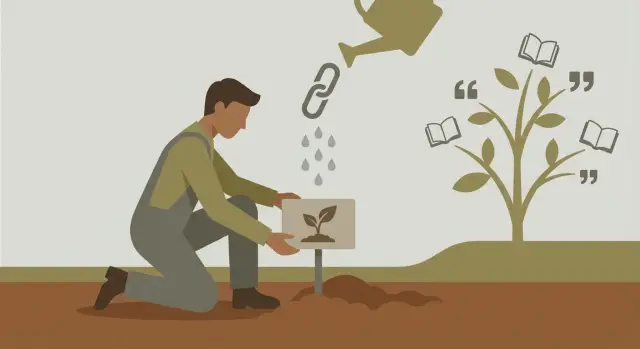 Enlaces premium a páginas semilla: un flujo de trabajo para citas orgánicas