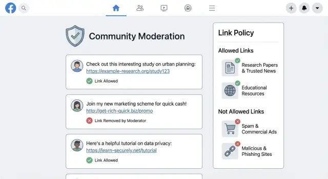 ¿Se permiten backlinks en publicaciones de la comunidad? Reglas claras y ejemplos