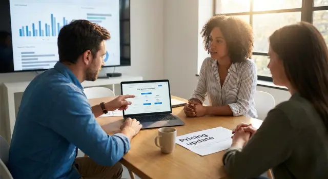 Backlinks para páginas de aviso de cambio de precios sin que superen a la página de precios